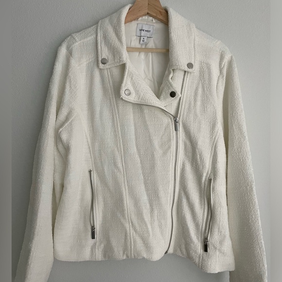 Nine West - NWT - White Jacket - XL - Picture 2 of 8